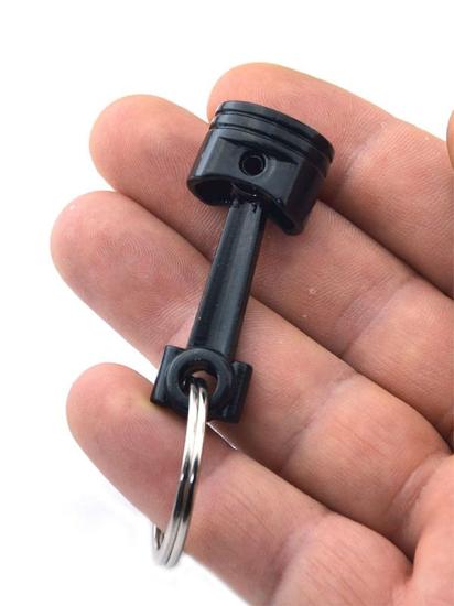 Piston Şeklinde Anahtarlık Siyah