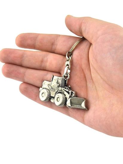 Buldozer Nikel Oksit Rölyef Araç Anahtarlık