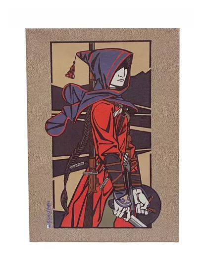 Taymaskha Gekhinskaya Tuval Tablo 35x50 cm - Kafkas Efsaneleri Serisi - Kafkas Vakfı Lisanslı