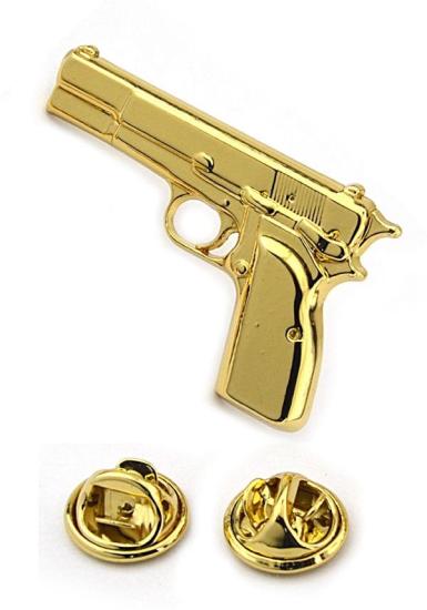 14 lü Tabanca Rozet ( Gold Görünümlü)