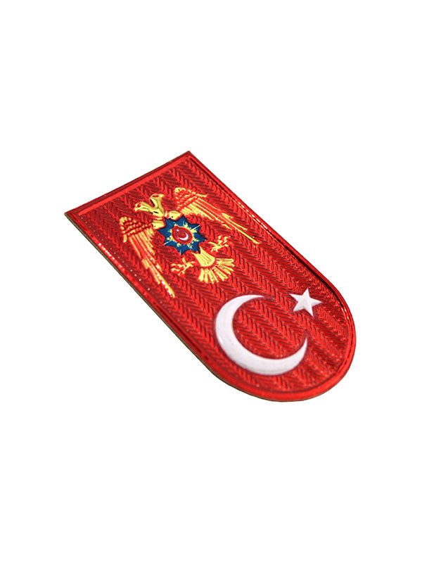Ay Yıldız Polis Şarjör Kapağı Sticker Etiket 2,5 cm x 4 cm