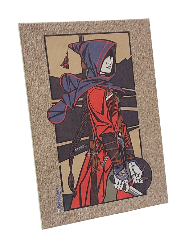 Taymaskha Gekhinskaya Tuval Tablo 35x50 Cm - Kafkas Efsaneleri - Kafkas Vakfı Lisanslı Ürünleri